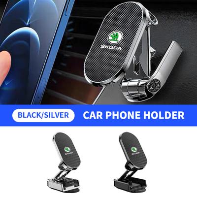 Magnetic Car Phone Holder Magnet Mount Smart Phone Mobile Stand Cell GPS Support For F4 Fabia 2 Octavia 3 Rapid Superb ZS4