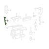 6X A2203200389 Suspension Height Adjustment Rod Sensor Bracket Connecting Rod For  S CL