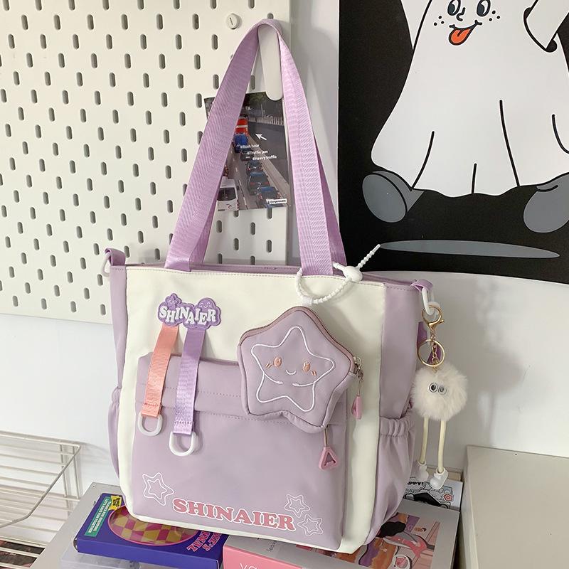 Schoolbags Children Elementary School Girls Junior High School Students High Value Ins Style Two Piece Backpack