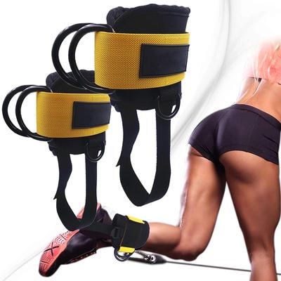 Verstellbare Oberschenkelrolle, robuste Knöchelriemen, Fitness-Gewichtheberkabel-Knöchelriemen für Kabelmaschinen