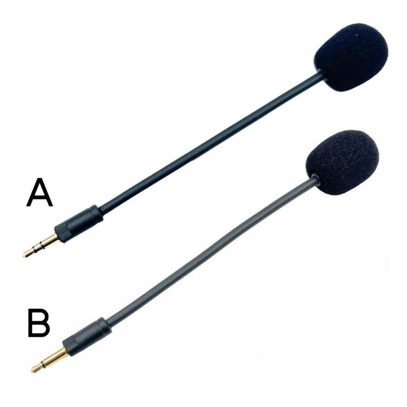 Detachable Game Mic Noise Canceling 3.5mm Microphone for Electra/Kaira Pro Headset Gold-plated 3.5mmJack Microphone