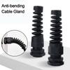 2Pcs Anti-Bending Joint Torsion-proof Glands Cable Fixing Glands Anti-bending Cable Gland Plastic Joint Wiring Accessories