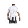 adidas Striped 24 Jersey White/Black Men Streetwear IW2143