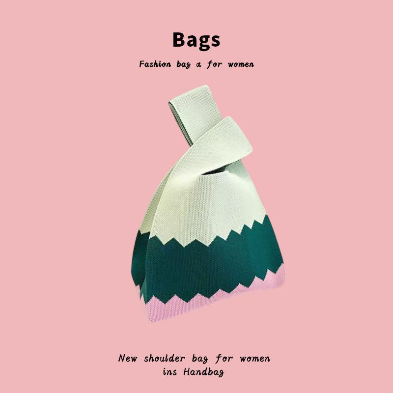 

Женская модная вязаная сумка-тоут с жилетом «Панда» — универсальная сувенирная сумка Water