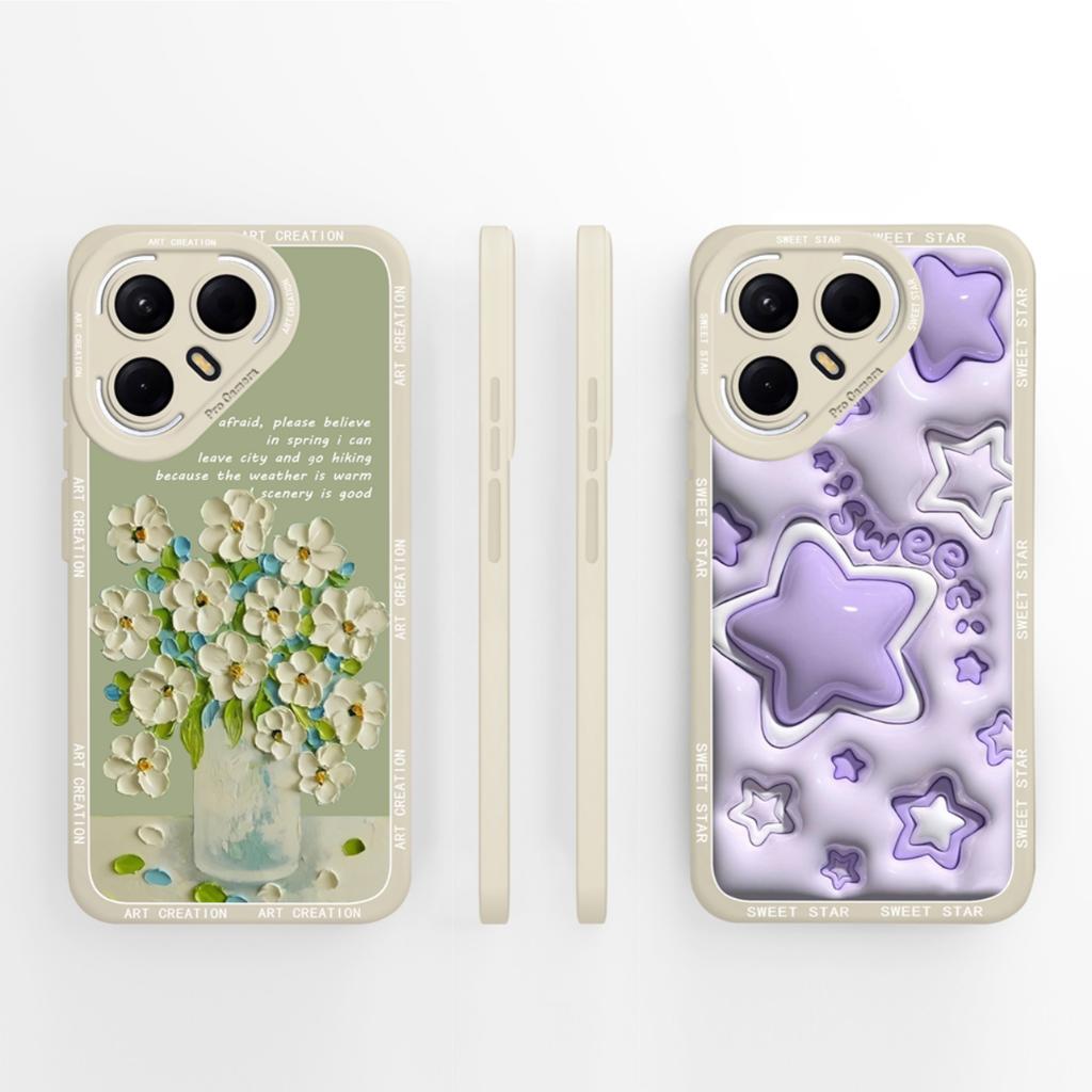 For Tecno Pova 7 Pro Ultra 4G 5G Case Pretty Flowers Silicone Protective Cover For TecnoPova7 Pro 7Ultra Anti Drop Funda Bumper