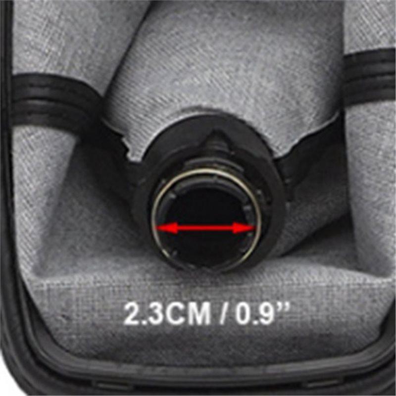 A90Q-Gear Lever Manual 5 Speed 23Mm Shift Knob With Dust Cover For VW Golf 4 5 Car Gear Head