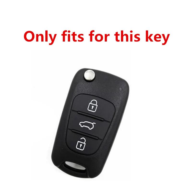 Car Key Case for Kia Sportage Rio 3 Soul Optima Ceed Pro K5 K2 Pride for Hyundai I20 I30 Ix20 Ix35 Elantra Accent Shell Cover