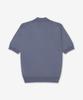 Batoneo Caribbean Sea Island Short Sleeve Polo Shirt - Grey Blue / Bn26Sm064Grayblue