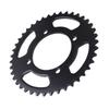 Zahnkranz hinten Schwarz Stahl 76mm 41 Zähne Hinterrad-Kettenrad für Elektrofahrräder Motorräder Strandfahrzeuge