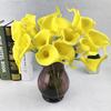 10Pcs Lifelike Real Touch Calla Lily Artificial Flowers Fake Calla Lily  Wedding Bouquet