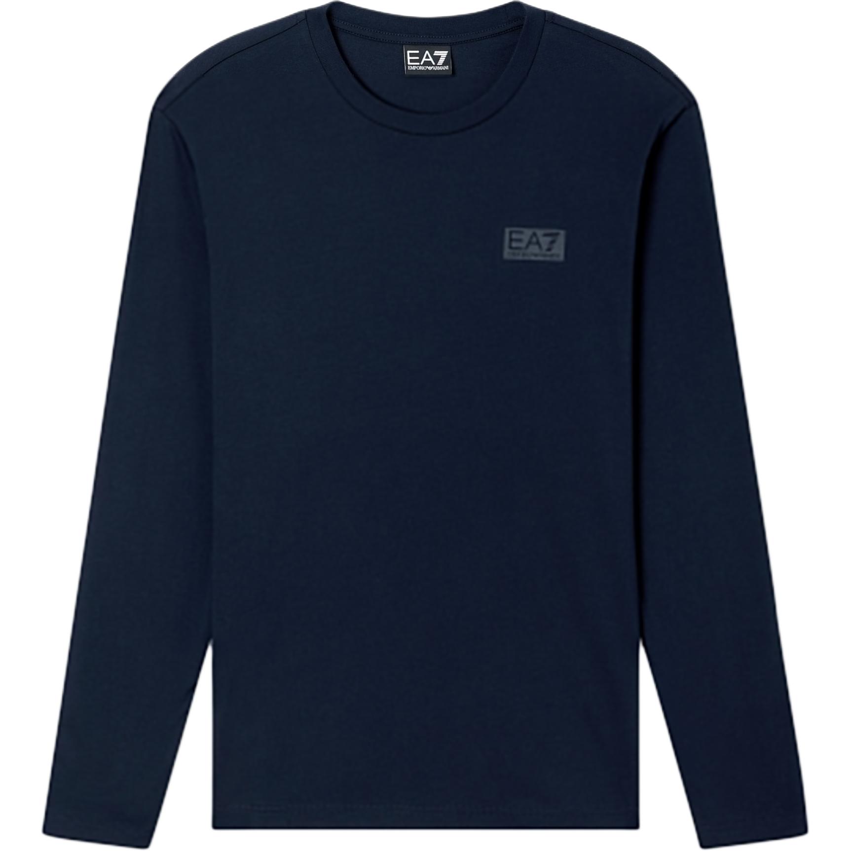 

Emporio Armani EA7 Fitted Long Sleeve Crew Neck Sports Printed T-Shirt Men tops 7M001488-AF17789-UB102 XXL