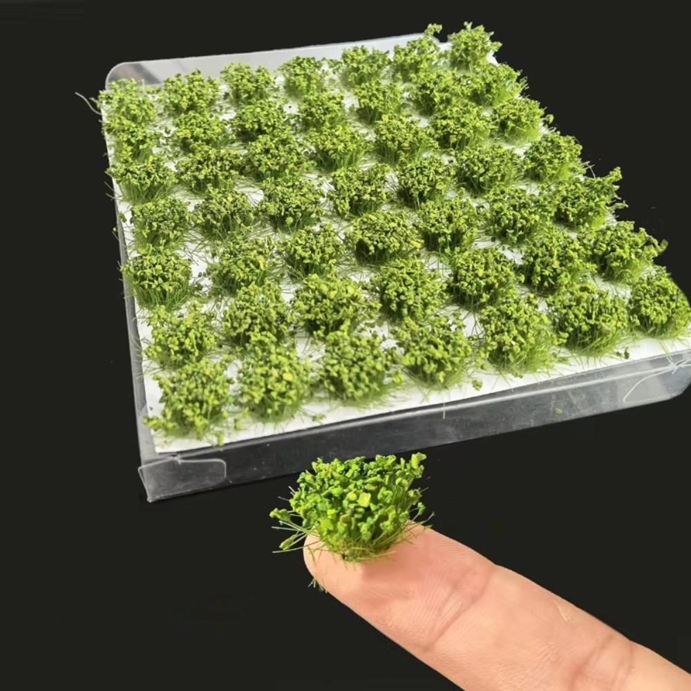 Railway Train Miniature Flower Cluster DIY Building Flower Grass Model  Micro Landscape