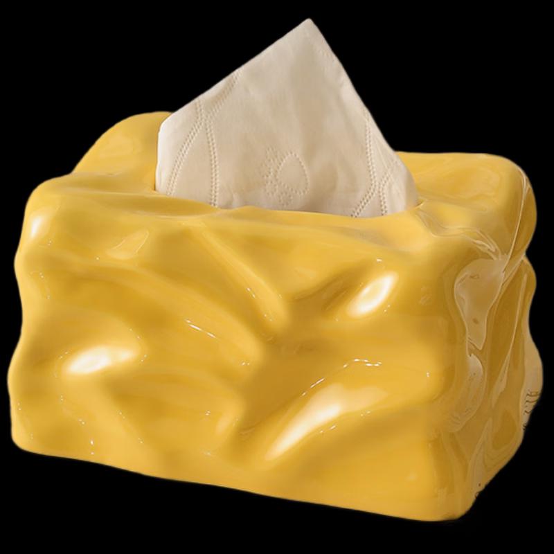 Yisanwei Light Luxury Ceramic Tissue Box