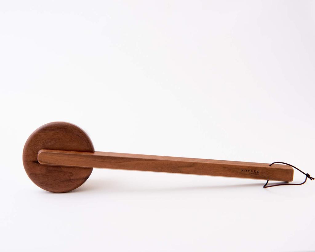 Kumano Fude Body Brush Flower Shape Long Body Washing Brush Bear Fude Bath Back Bear Fude