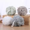 4 Pack Mesh Pouf Bath Sponge - Mesh Loofah Body Exfoliating Shower Ball Shower Sponge