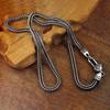 Men's Retro Italian Fox Tail Necklace - Minimalist and Rugged Chain.