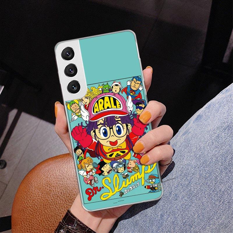 Arale Dr Slump Phnoe Case for Samsung Galaxy S26 S25 Edge S23 S24 Ultra S22 Plus S21 S20 FE Unique Cover Soft Coque Galaxy S25 S