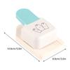 Sturdy Metal Tag Puncher Lightweight Body DIY Punch Tool Easy Press Hand Punch  Handmade Tag Craft
