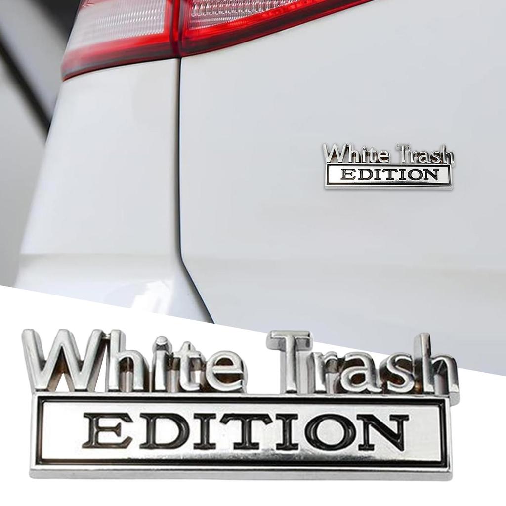 Metal Car Decal 3D Stickers Decal Edition Waterproof Car Emblems And Badges For Golf Cart Vehicle Auto Truck Motorcycle Decor
