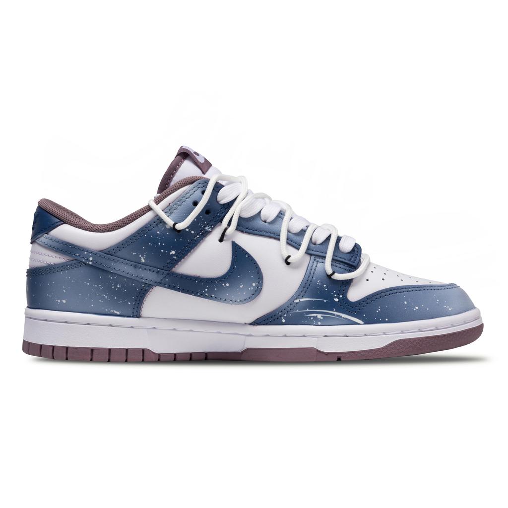 Nike Dunk Blu Scuro Scatola Subacquea Resistente all'Abrasione Resistente all'Abrasione Scarpe da Skateboard Basse Unisex Blu DV0833-112(Team691-S-BOX)