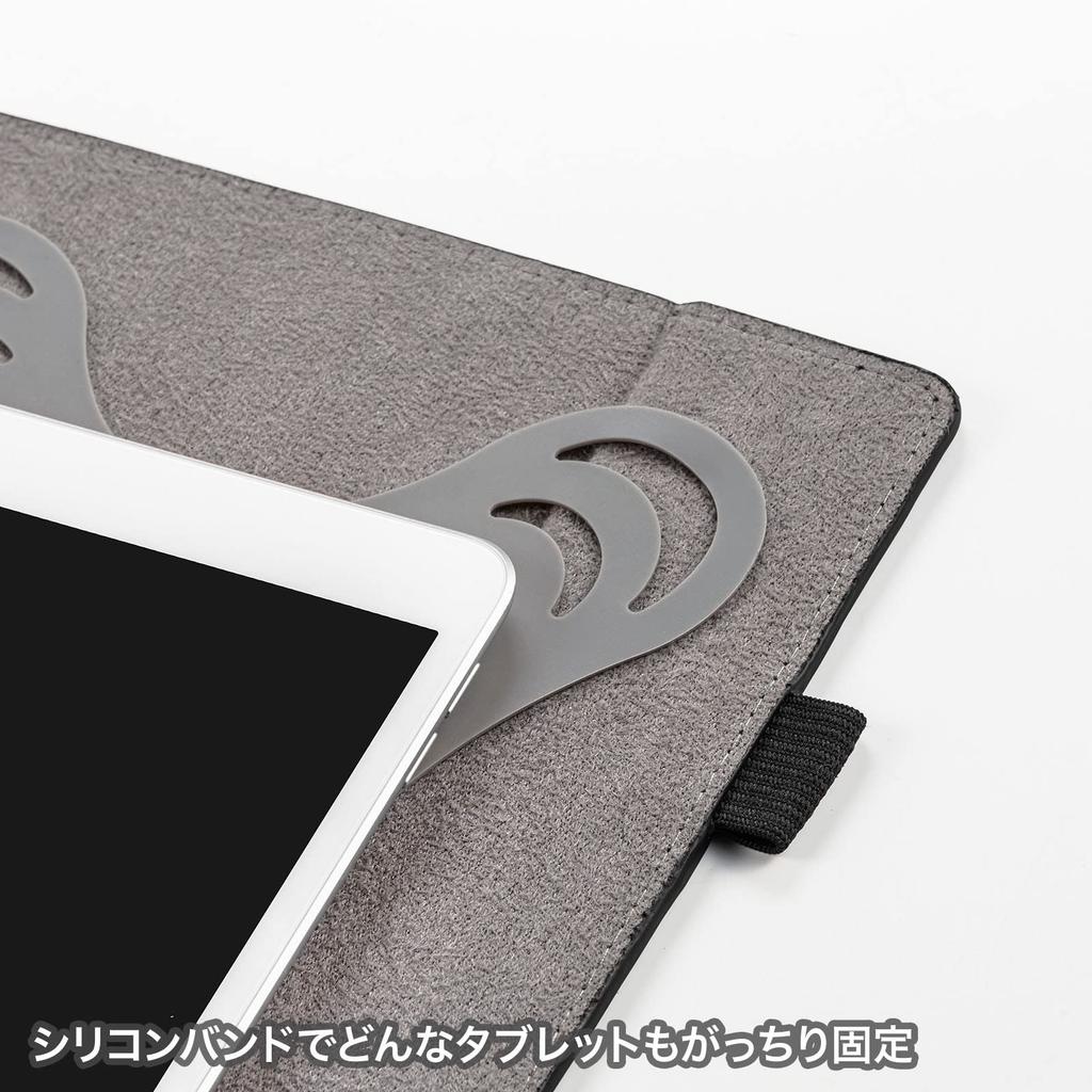 SANWA SUPPLY Universelle Tablet-Hülle (10 Zoll, Schlank) PDA-TABUH10BK