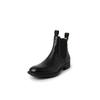 Handgefertigte britische Leder-Chelsea-Boots Retro-Pfeife kurze Stiefel 2025 Herbst und Winter neu braun Chelsea Damen
