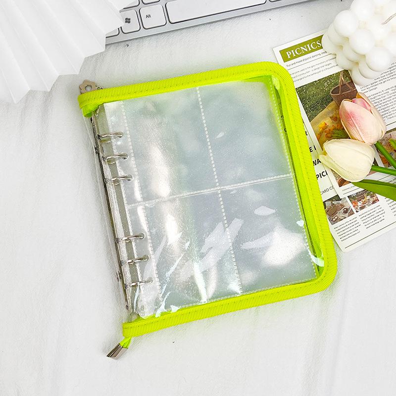 Large Capacity Polaroid Scrapbook Album: Ring Binder for Postcards, Small Cards, and Couple Photos