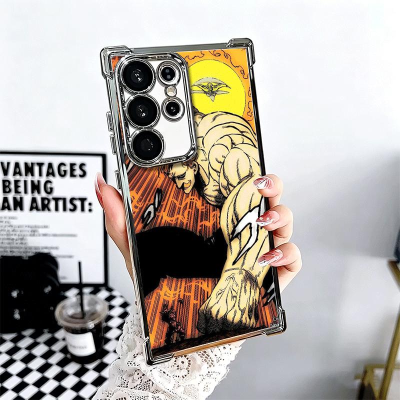 Seven D-Deadlys Sins Escanor Soft Phone Case For Samsung Galaxy S26 Ultra S25 Edge S24 FE S23 Plus S22 S21 + S20 Plating Anti-Fa