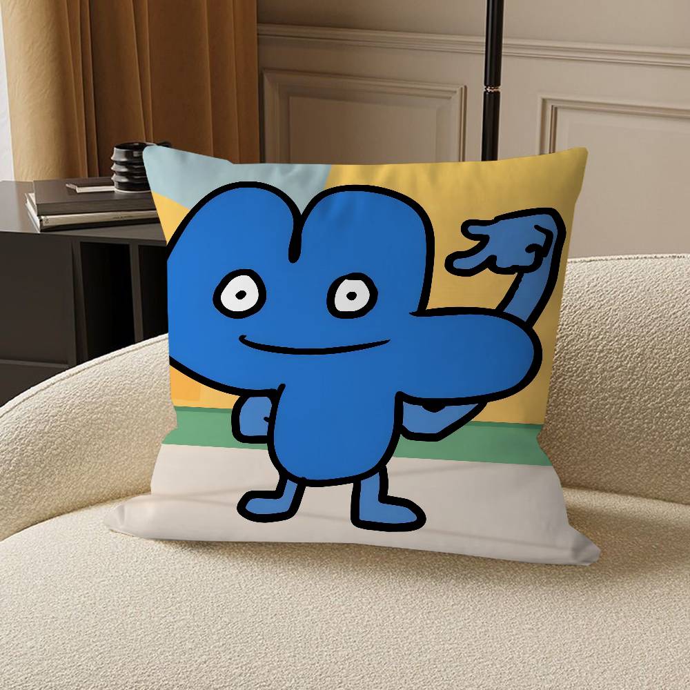 

B-Bfb F-Four Stitch Lucky Dragon Pillow Cover Sofa Cushion Cover Home Room Decoration Children Gift 12x12Inch