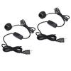 LED Spot Lights Easy Installation Dimmable Professional Indoor Spotlights USB 5V 2 Sets Compact for Jewelry Cases for Cabinets