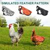 3Pcs Chicken Saddle Waterproof Chicken Back Protector with Adjustable Shoulder Strap Comfortable Chicken Apron Poultry Accessory