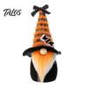 Unique Halloween Ornaments Gnome Decor, Cute Gradient Ghost Figurine, Faceless Statue Holiday Decorations for Party Shelf Table, Spooky Ornament Home