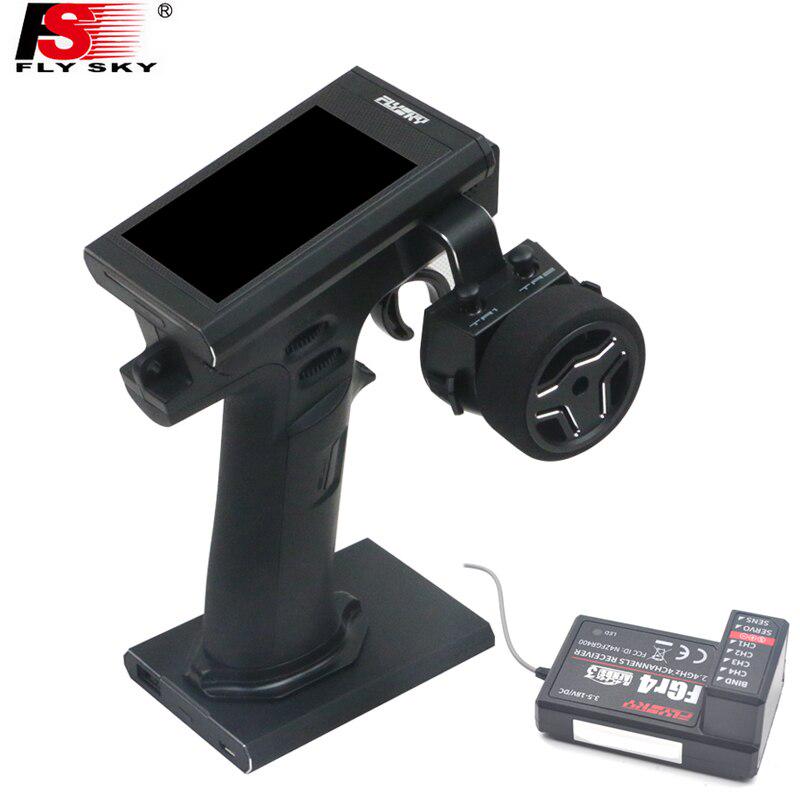 Flysky FS-NB4 RC Car Boat 2.4G 4CH Noble Radio Transmitter W/ FGR4 Receiver HVGA 3.5 Inch TFT Color