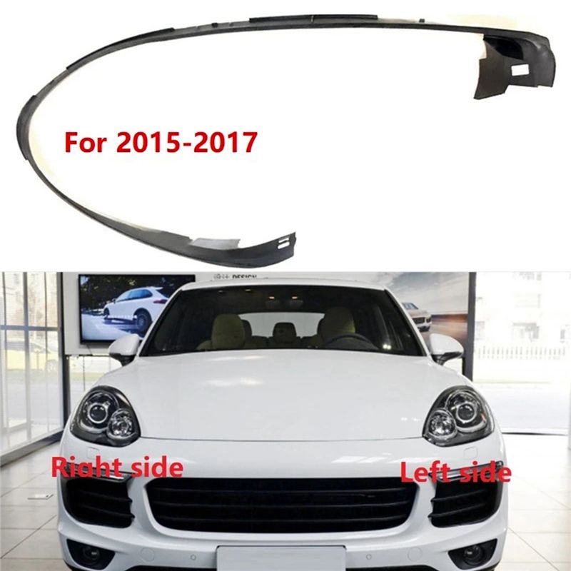 NEW-Left Front Headlight Sealing Strip Waterproof For Cayenne 2015-2017 Headlamp Rubber Weatherstrip Gasket Trim Parts