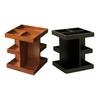 Storage Rack Cosmetic Organizer Large Capacity Multi-Layer Design 360-Degree Rotatable Wood Perfume Shelf Display Holder
