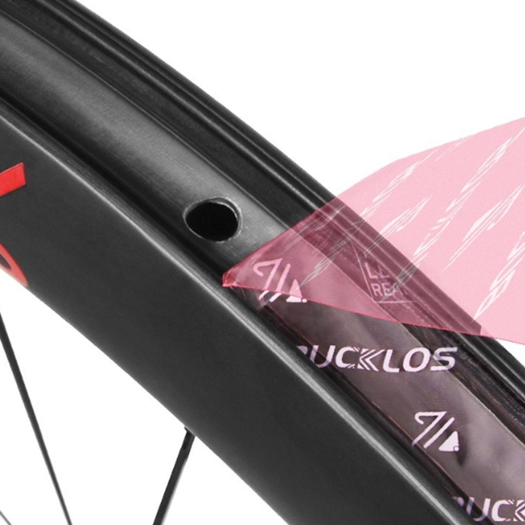 Tubeless Rim Tape Long High Strength Rim Tape Road Bike Folding Tire Liner Cover for Road Bike Easy Installation