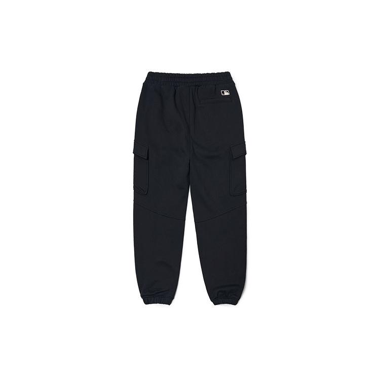 New MLB Knitted Sweatpants Unisex Black 3APT00716-50BKS