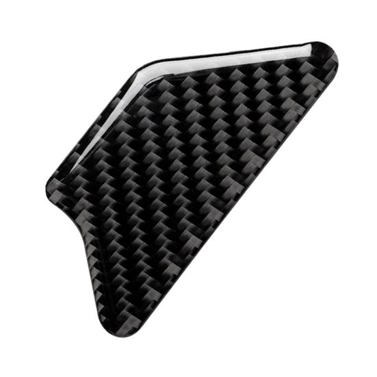 4 pezzi adesivi per maniglia interna della porta dell'auto in fibra di carbonio per VW Golf 6 R MK6 08-12