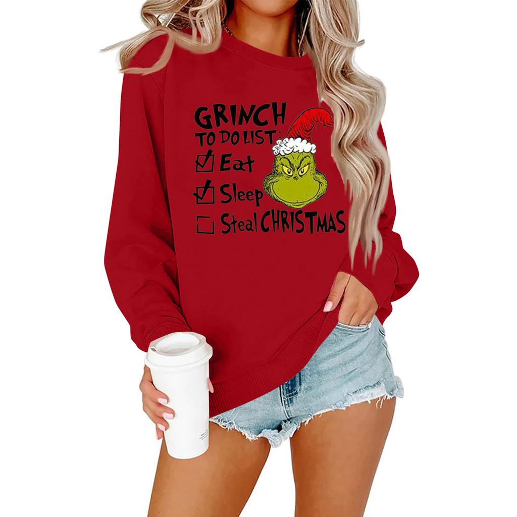 Sweaters For Women  R-neck Striped Cute Color Block Fall Winter Knitted Pullover Tops