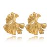 Geometric Statement Earrings Big Earrings for Women Gold Personality Stud Earrings Modern Jewelry Brincos Unusual Earrings