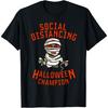 Halloween Ägyptische Mumie Social Distancing Champion Gruseliges T-Shirt