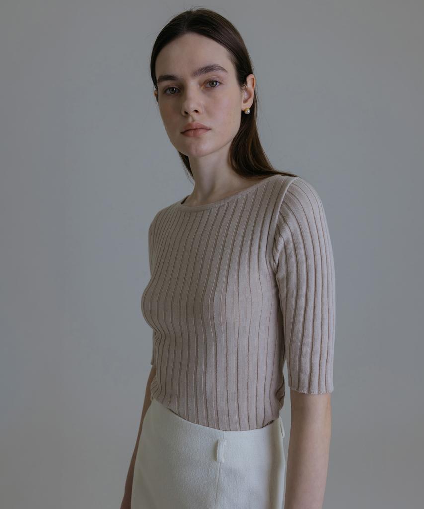 TOWAV Ruth Rib Boat Knit