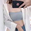 Girls Sling Bras Solid Cute Underwear Inner Tops Street Wear Sexy Women Lingerie Wireless Bandeau Bras Casual Vest