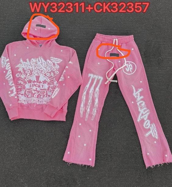 Spring and Autumn Street Trend Hip Hop Men's and Women's 3D Printed Hooded Loose Pullover Sweater