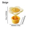 Top Push Button Toilet Flusher Flower Shape Toilet Press Button Toilet Lid Lifter  Home Use