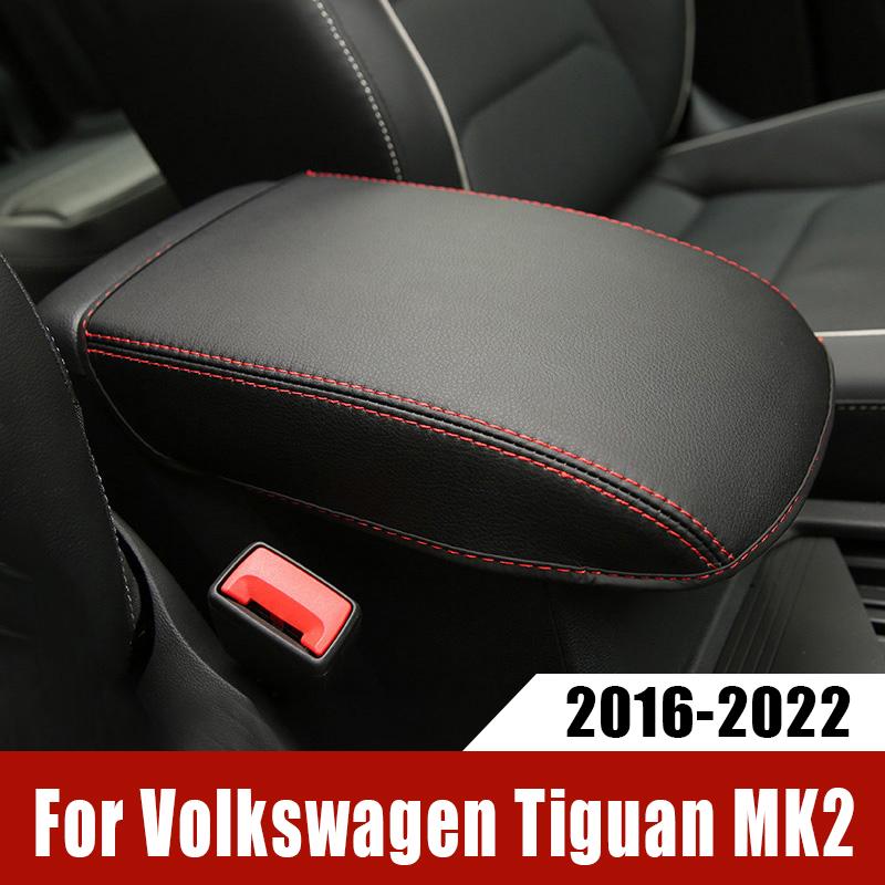 

Для Volkswagen VW Tiguan mk2 2016-2022 подлокотник, консоль, накладка, подушка, поддерживающая коробка, подлокотник, верхний коврик, подкладка для автомобиля