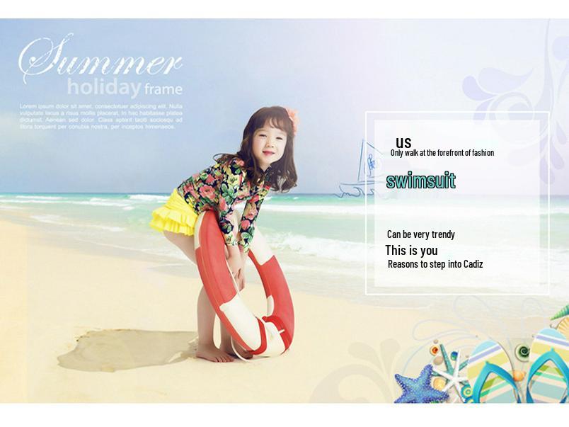 2024 Children's Buoyancy Swimsuit: Cute One-Piece for Boys & Girls