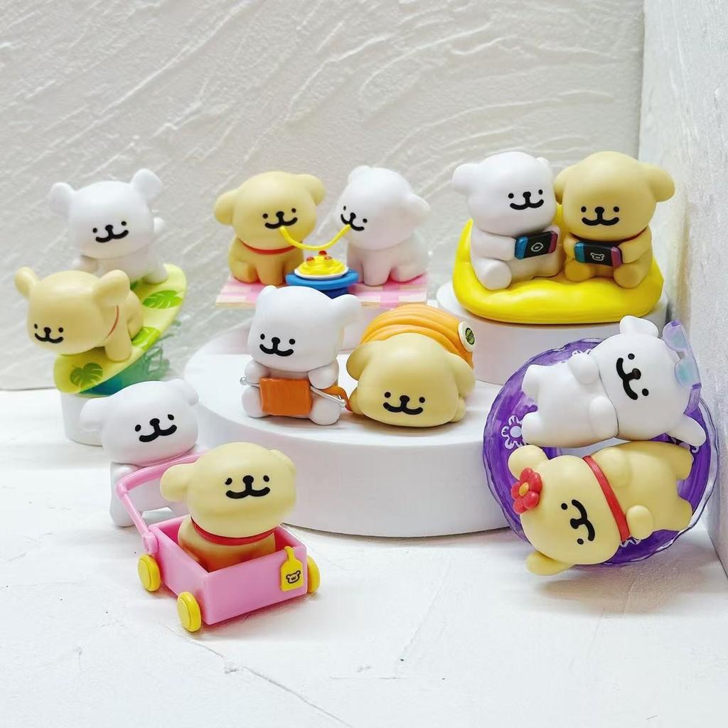 Figure Action Maltese Cartoon Model Toy Decoration Doll Children Ornament Gifts