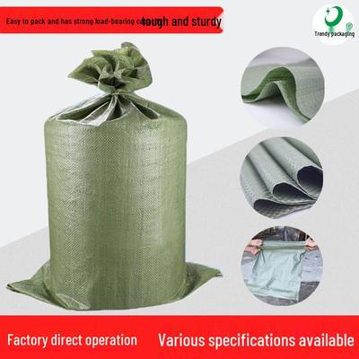 Thickened Grey-Green Snake Skin Burlap Bag for Industrial and Logistics Packaging