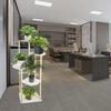 GIBLEA Flower 5 Flower Houseplant Bonsai Planter Easy Assembly Stand, Indoor, Tiers, Stand, Stand, Wooden, Shelf, Stand, Stylish, Step-like,